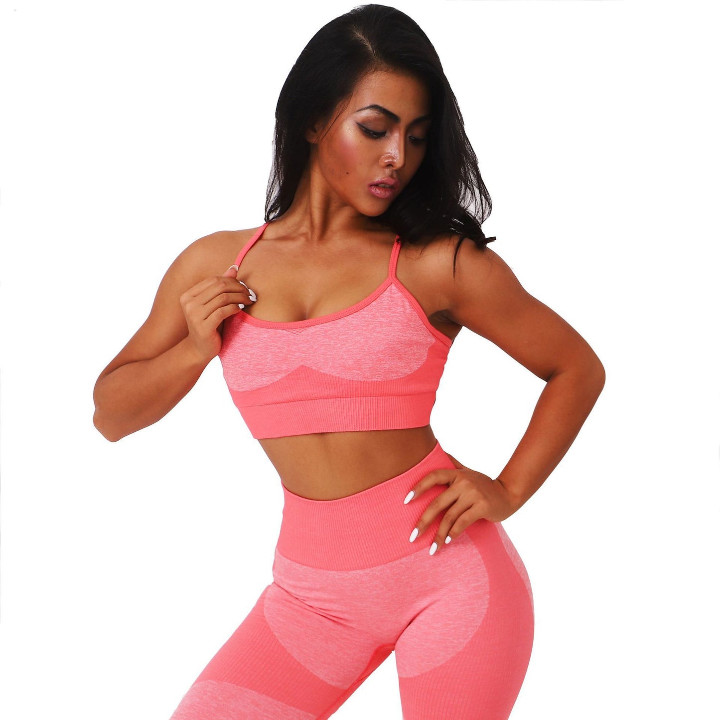 Seamless yoga bra sports fitness underwear